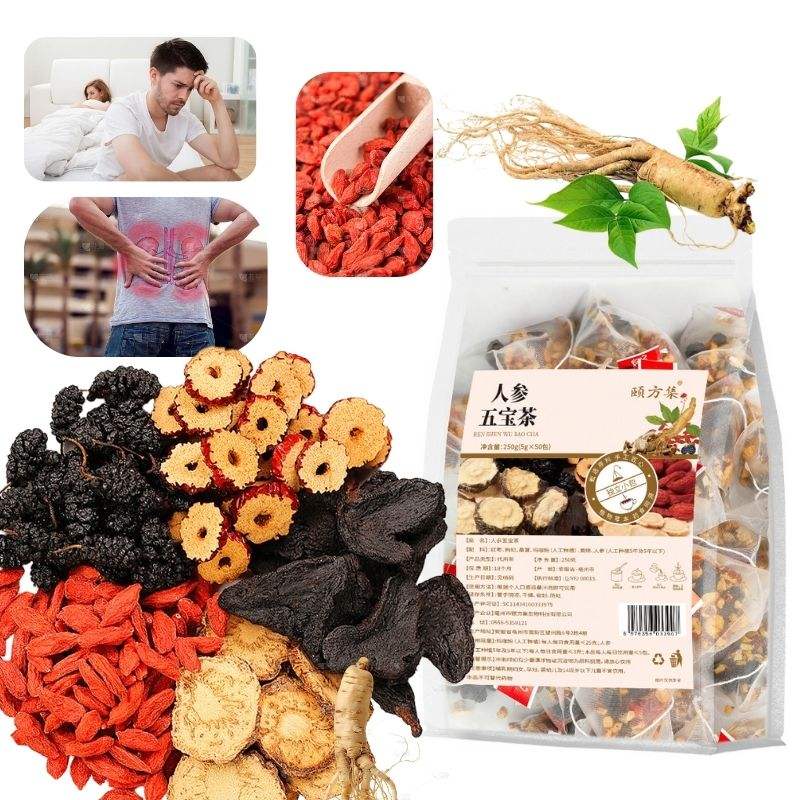5 Treasure Ginseng Tea – For 20 Days