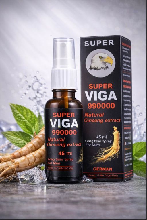 SUPER VIGA 990000 DELAY Spray For Men Extra Strong With Vitamin E